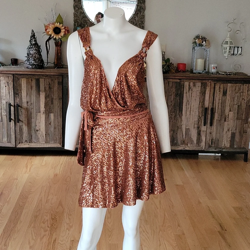 Free People Zuri Sequin set
